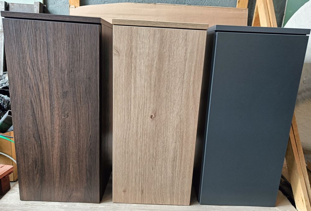 Słupek 70cm łazienkowy 2 kolory Dąb jasny/ciemny