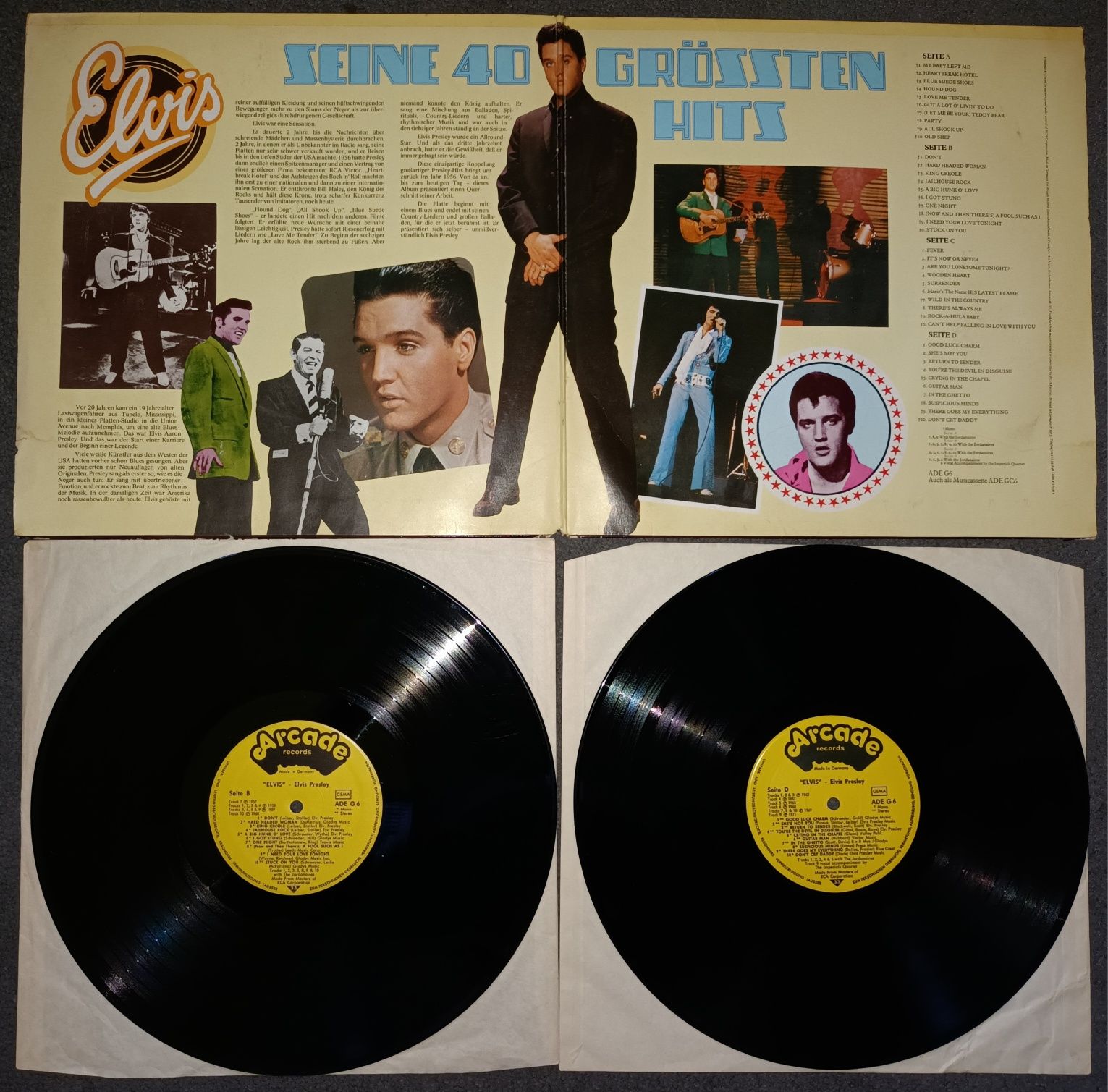 Płyta Winylowa podwójny album 2LP Elvis  Presley 40 Hits