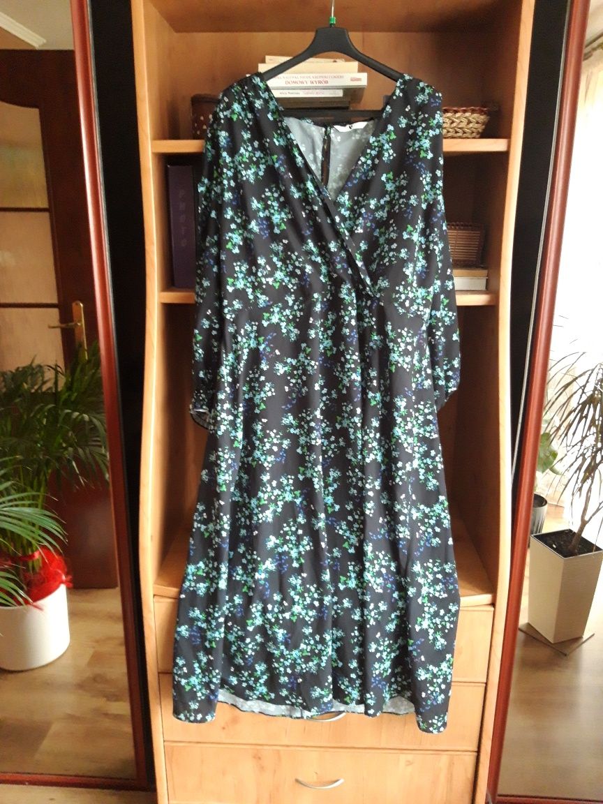 Śliczna maxi sukienka plus size rozmiar 50/52/54 4XL  V by Very