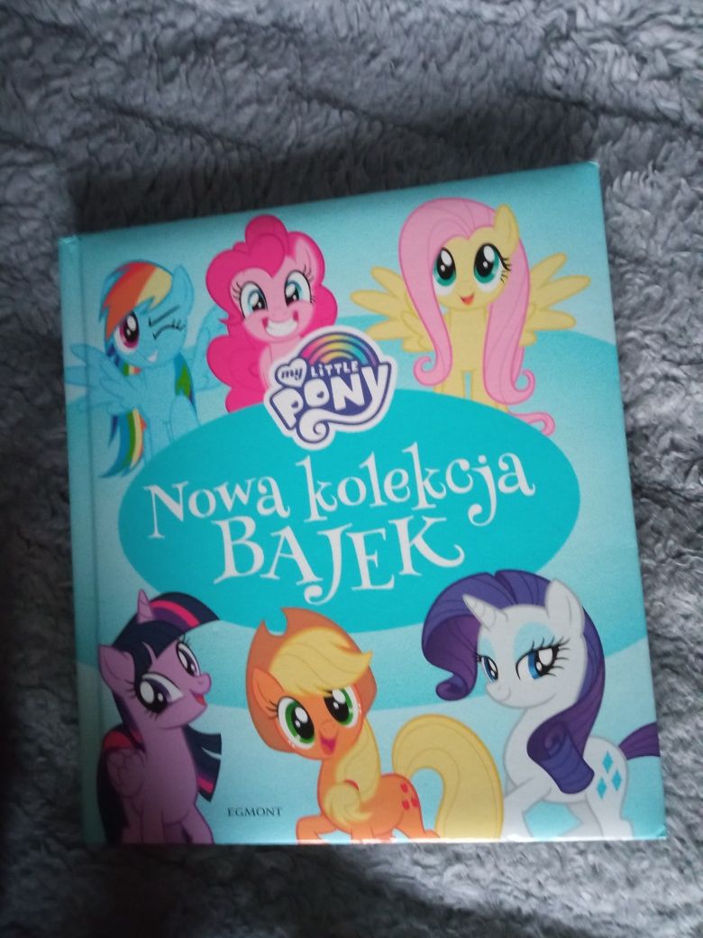 Kucyki pony zestaw książka figurki