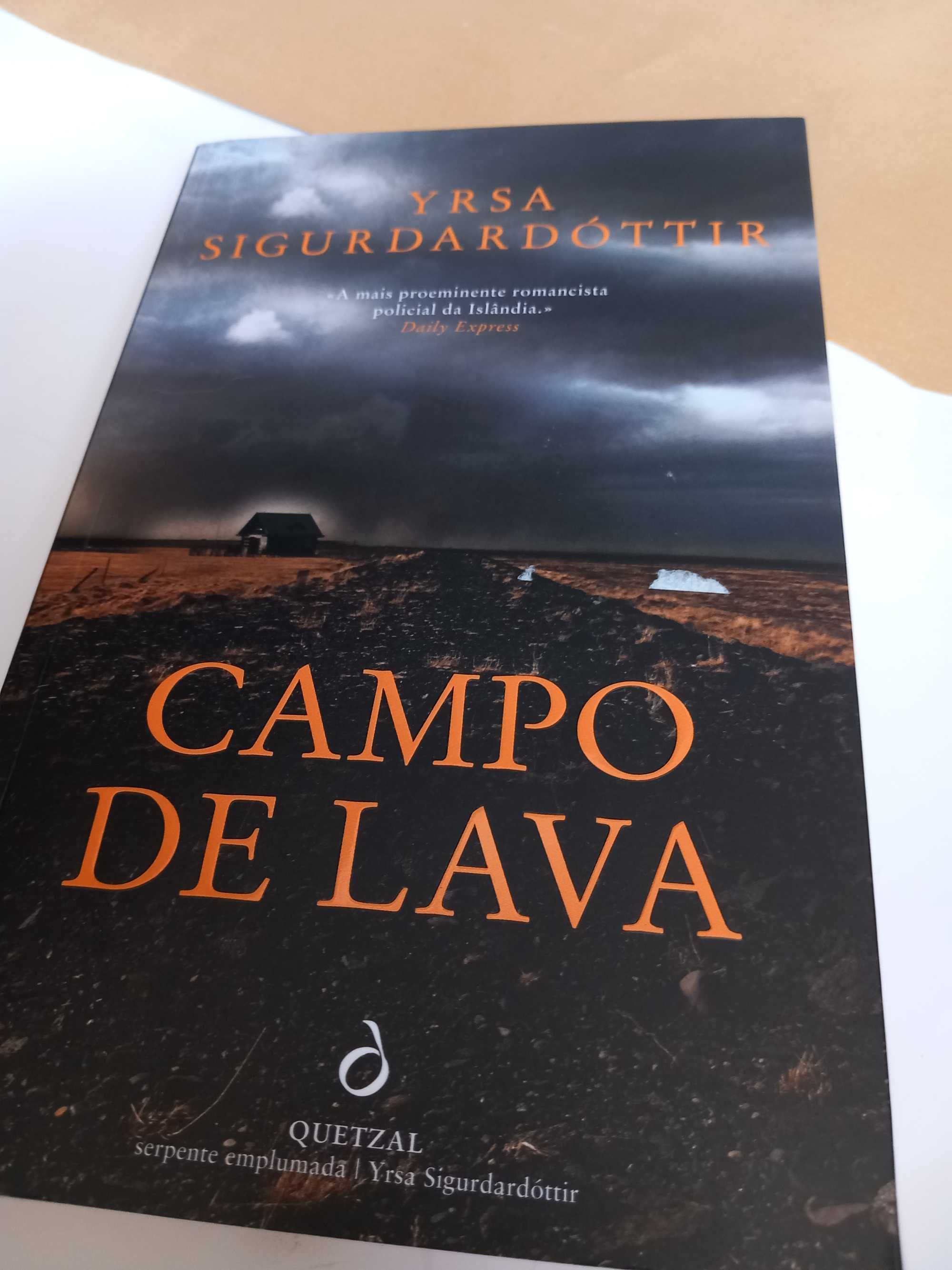 Livro- O campo de lava