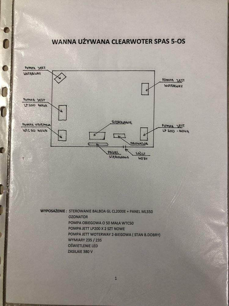 Jacuzzi ogrodowe używane