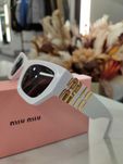 Окуляри Miu Miu Glimpse Sunglasses MU09W White