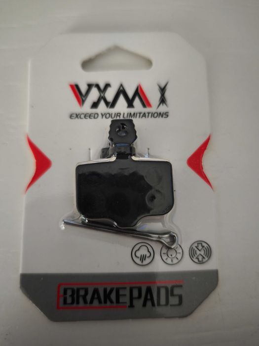 Klocki hamulcowe 2szt. 02D VXM 29.6x33.3x4 półmetal,hulajnoga,rower