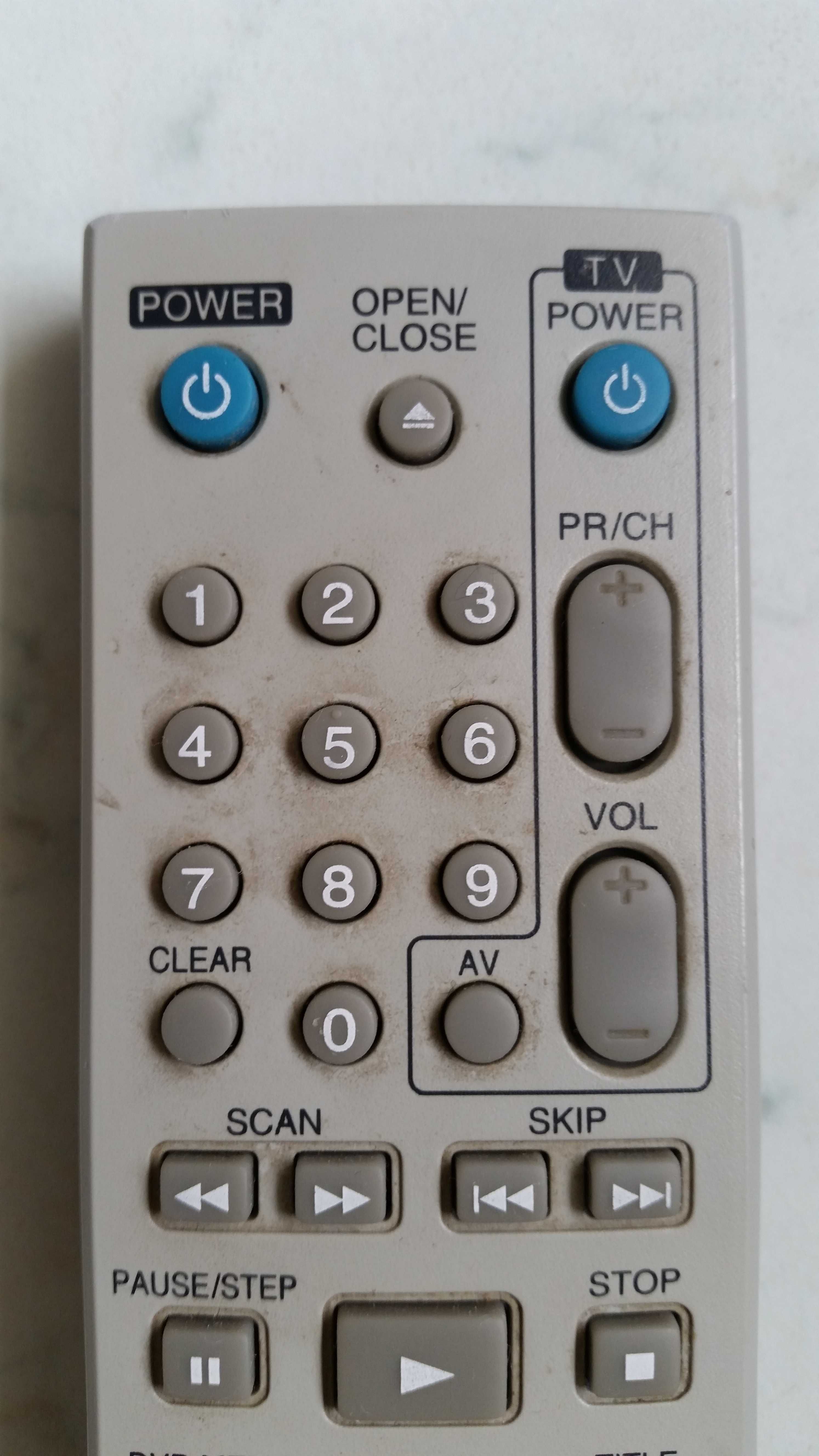 Pilot LG - dvd remote control 6711R1P070B