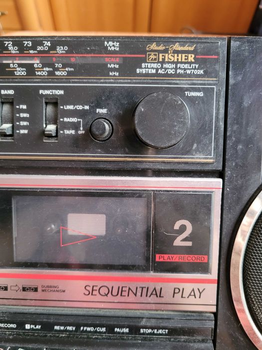 Магнітофон  Fisher PH-W702K