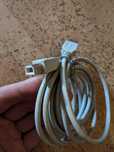 Kabel USB A do USB B - Używany do drukarki, Długość 2m fi 05,cm