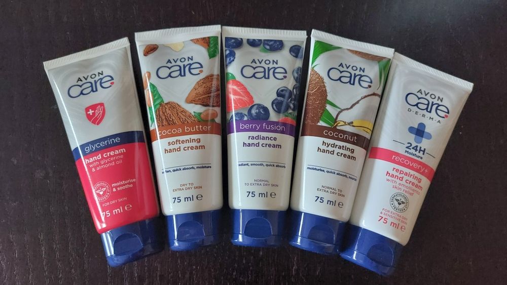 Avon Care antyoksydacyjny krem do rąk granat nawilżający i inne