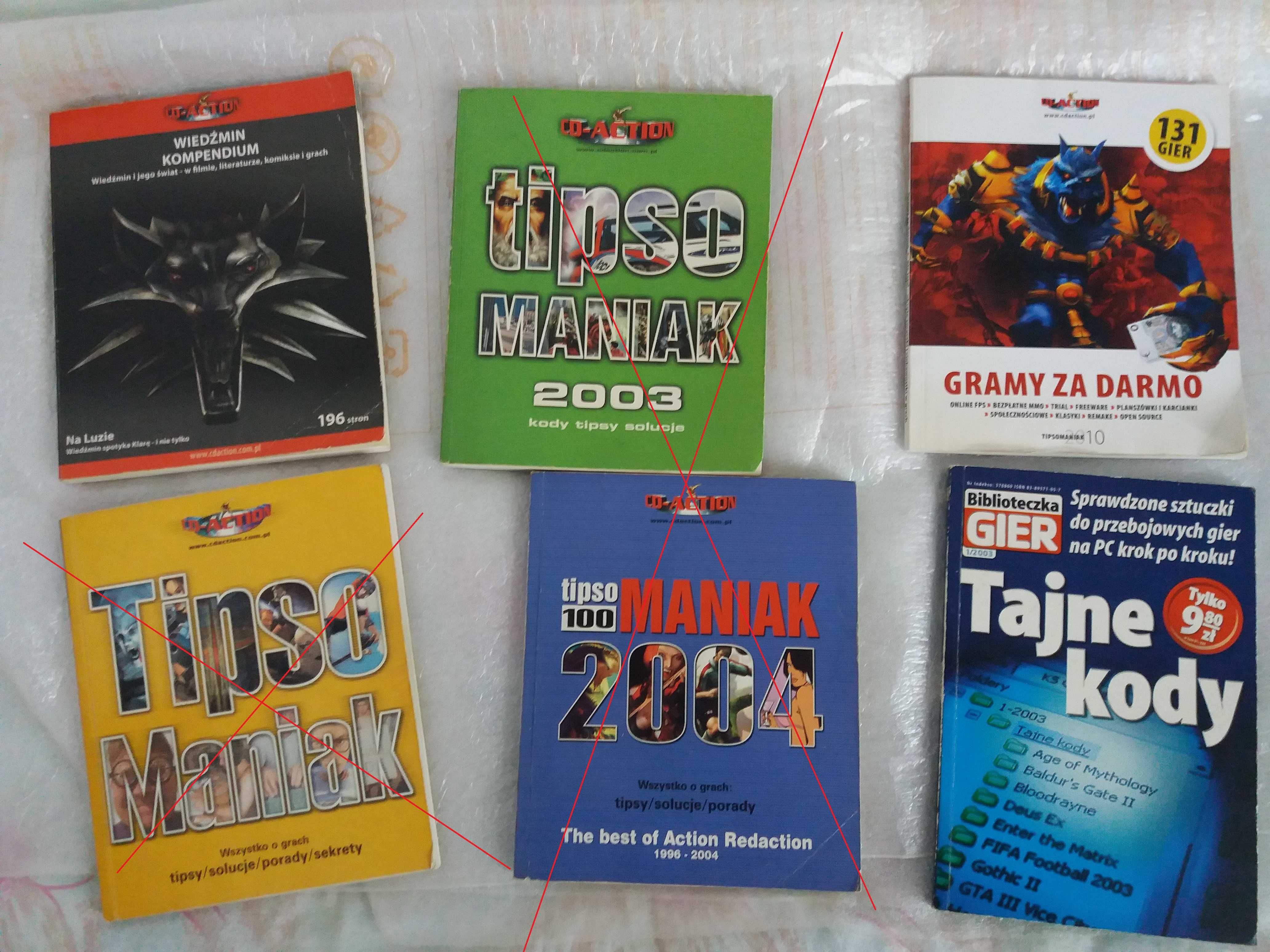 Książeczki z CD-Action.
