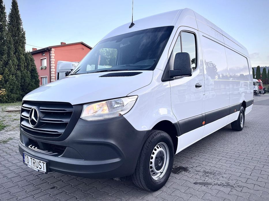 Mercedes-Benz SPRINTER 2.2 163KM / AUTOMAT / EXTRA LONG / SALON POLSKA / BEZWYPADKOWY  STOPIEŃ / HAK / KAMERA / Pierwszy właściciel/ Ostatni wypust 2.2 163KM