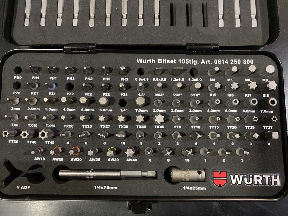 Conjunto bits Wurth