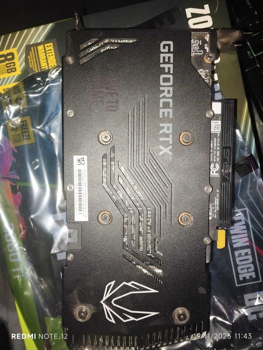 Placa Gráfica ZOTAC GAMING RTX 3060 Ti - 8GB - Excelente Estado.