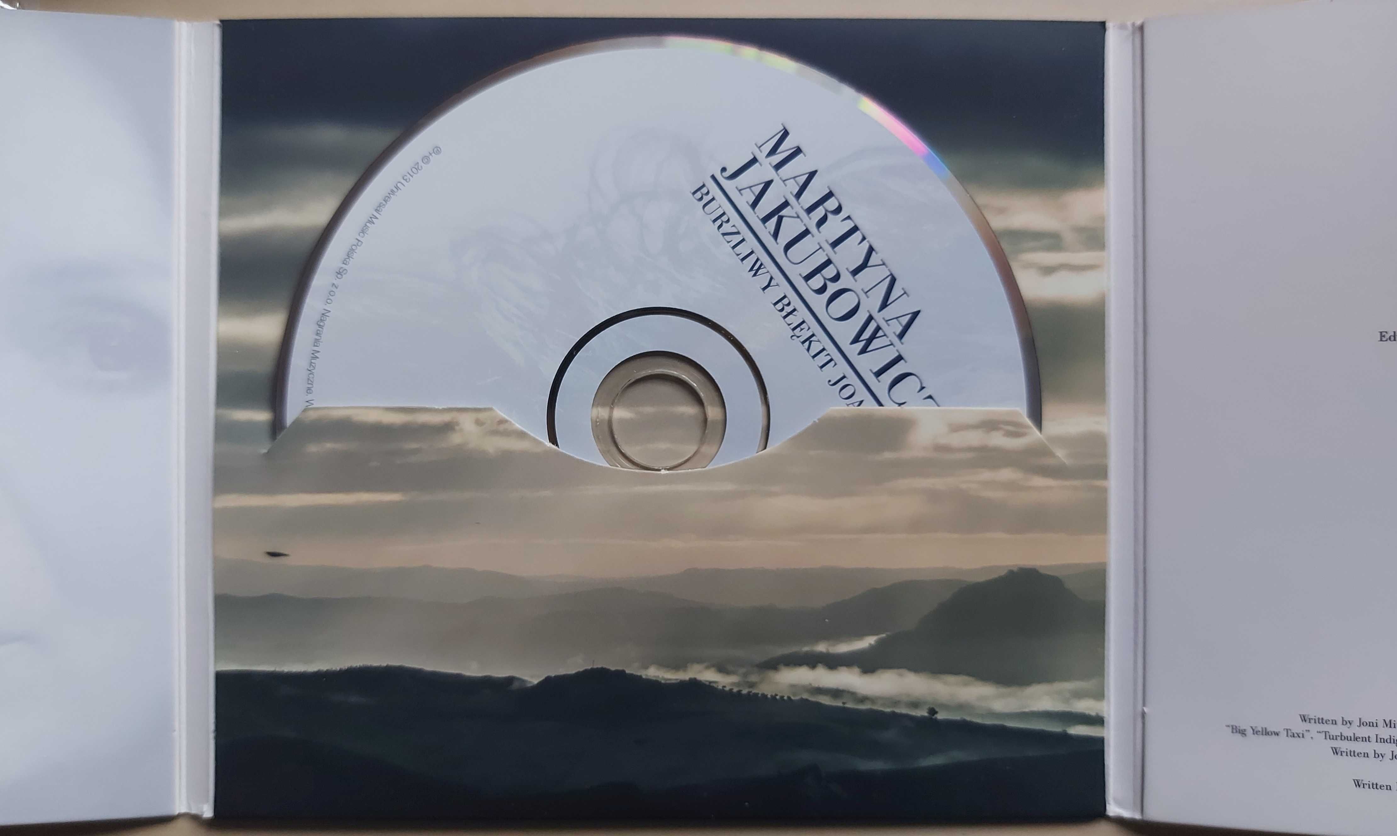 CD Martyna Jakubowicz Burzliwy błękit Joanny	digipack