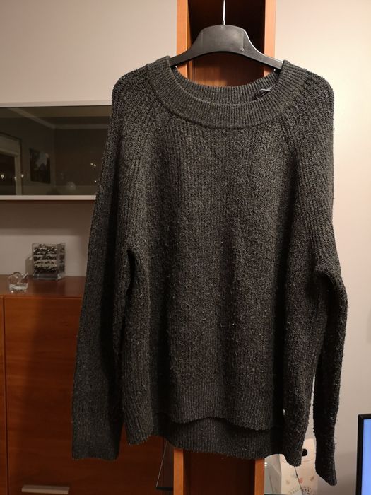 Sweter Tom Tailor ciemny siwy rozmiar M