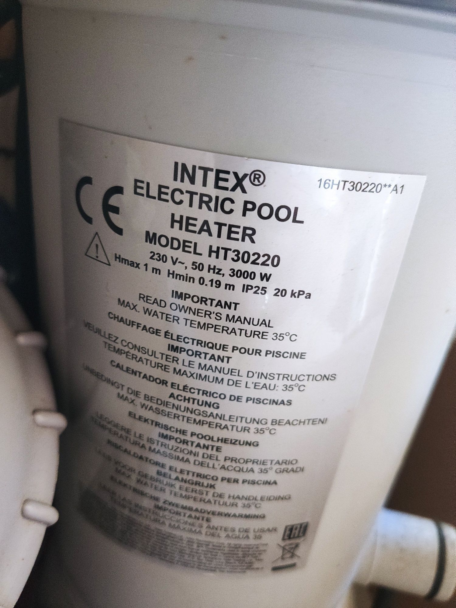 Pompa filtrująca z ogrzewaczem INTEX