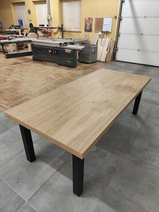 Stół drewniany dębowy blat