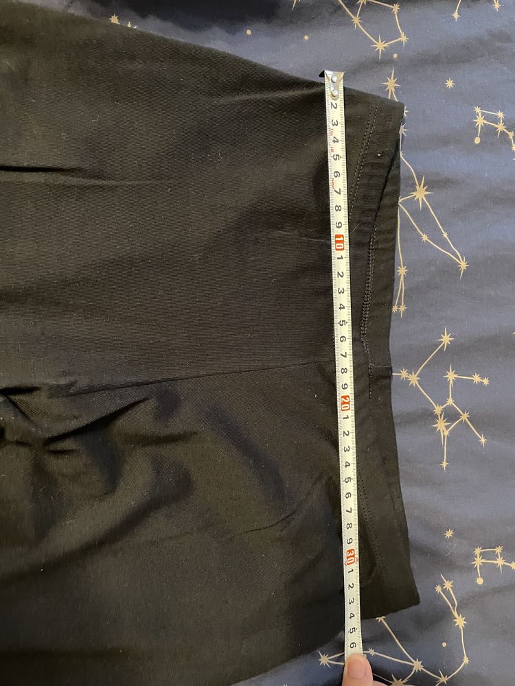 Czarne legginsy soft