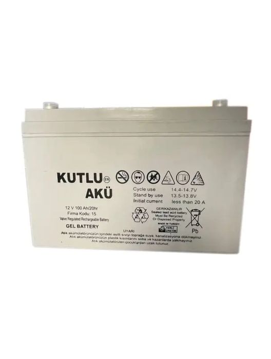 Гелевий акумулятор KUTLU AKU 100Ah 12V (Туреччина)