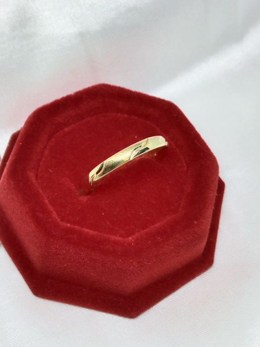 Złota obrączka, złoto 585, Rozmiar 23