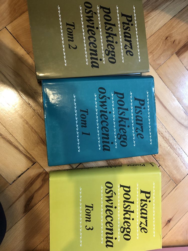 Pisarze polskiego oświecenia. T. 1,2,3