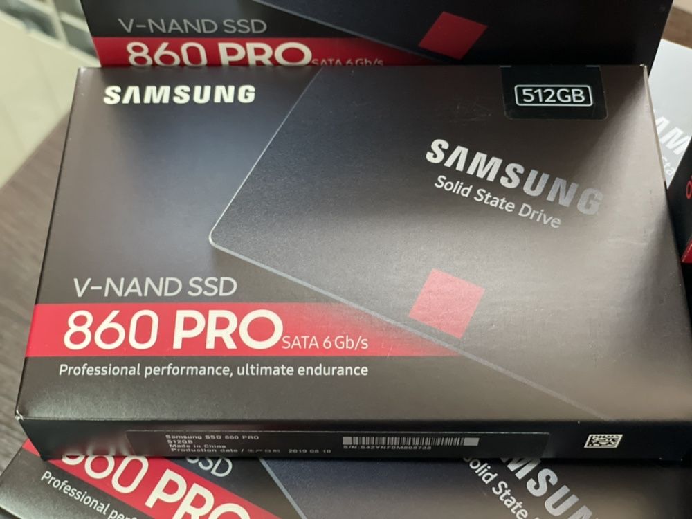 SSD диски Samsung PRO 256Gb, новые-запечатаны!