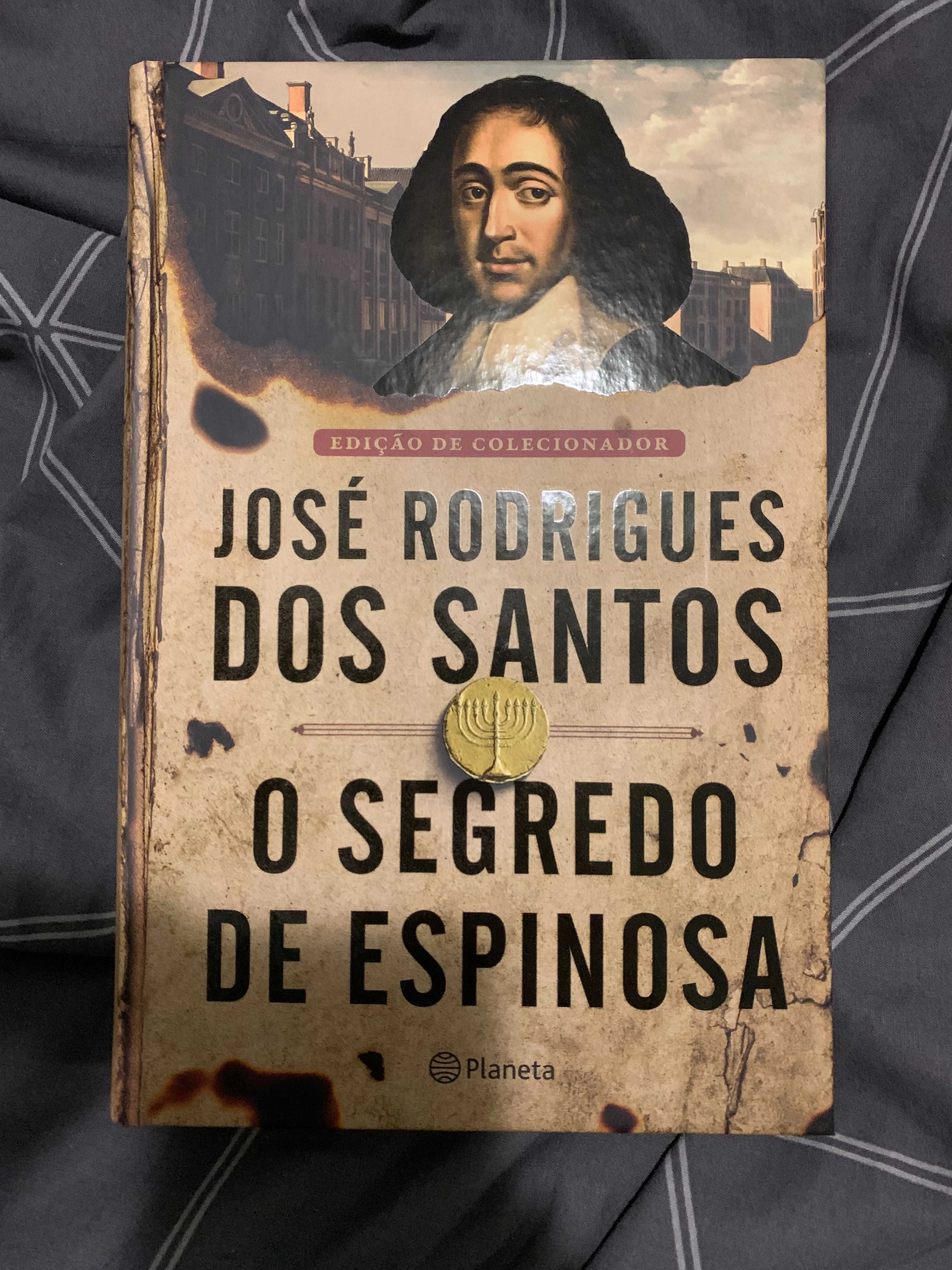 O Segredo de Espinosa - José Rodrigues dos Santos (autografado) NOVO