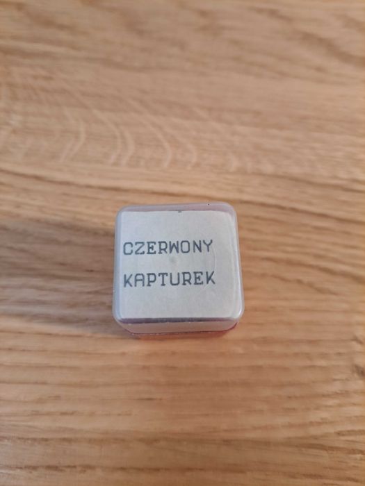 CZERWONY KAPTUREK bajka na rzutnik projektor diaskop PRL