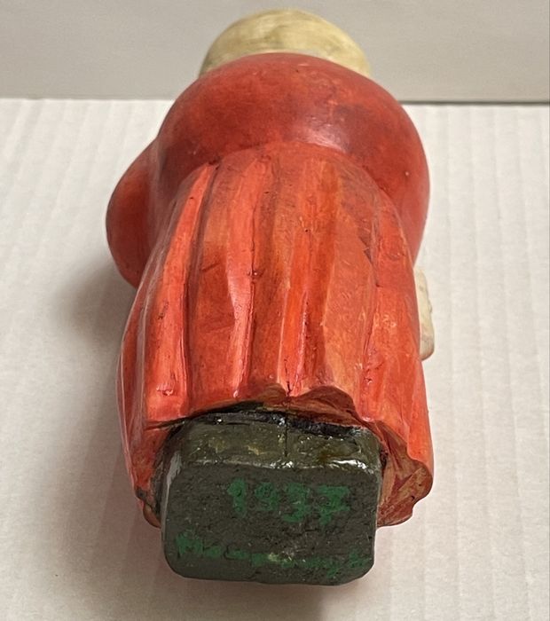 Stara rzeźba drewniana ludowa