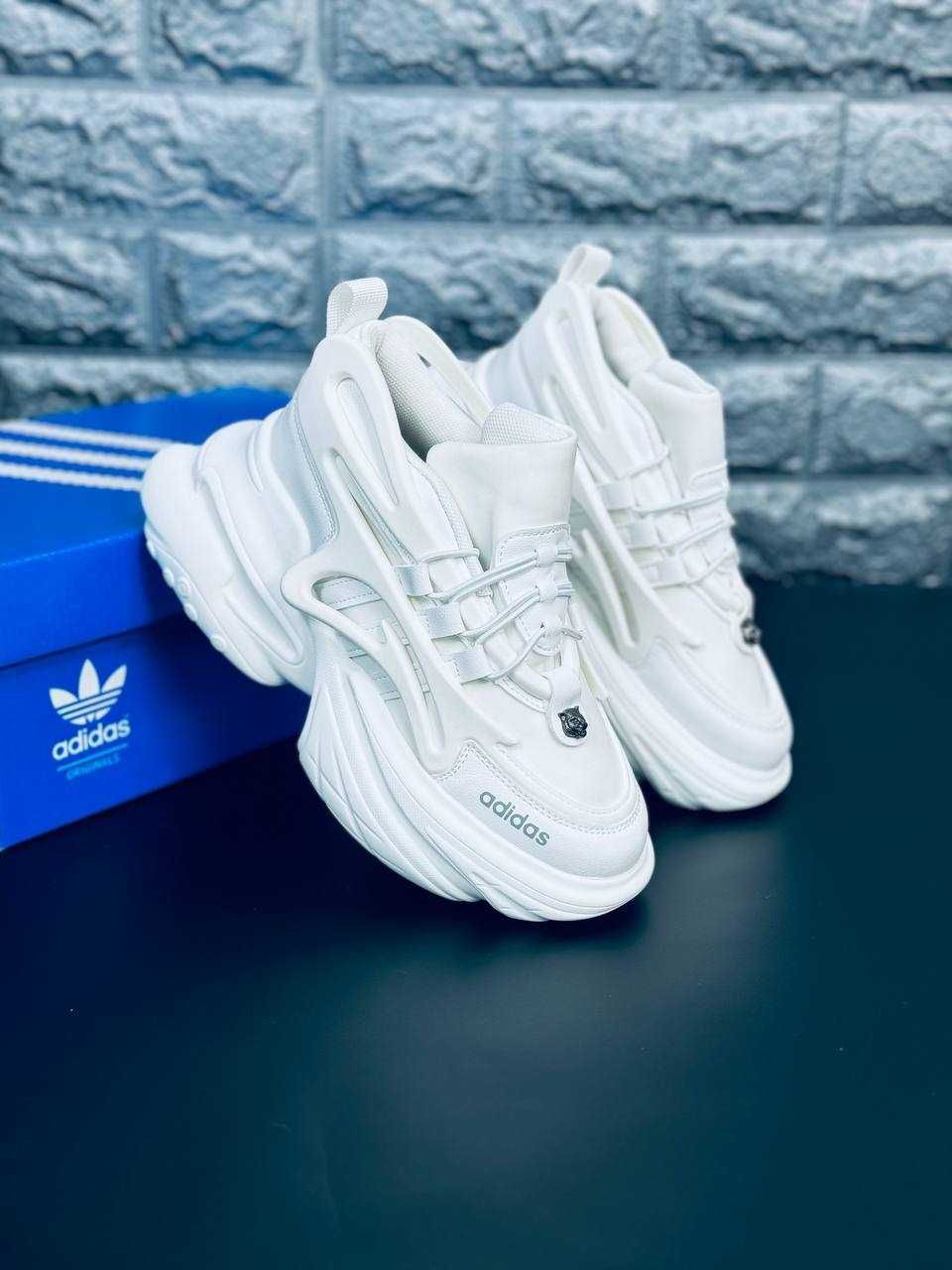 Кроссовки Adidas женские Летние кожаные кросовки Адидас Новинка!