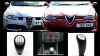 Moca punho alavanca de velocidades Alfa Romeo 147 e 156 é Fiat Punto 2