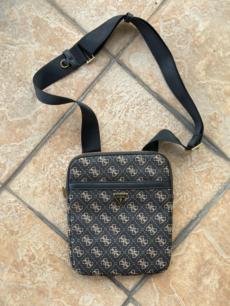 Месенджер Guess/Мужская сумка Guess/Барсетка/Сумка месенджер/Guess