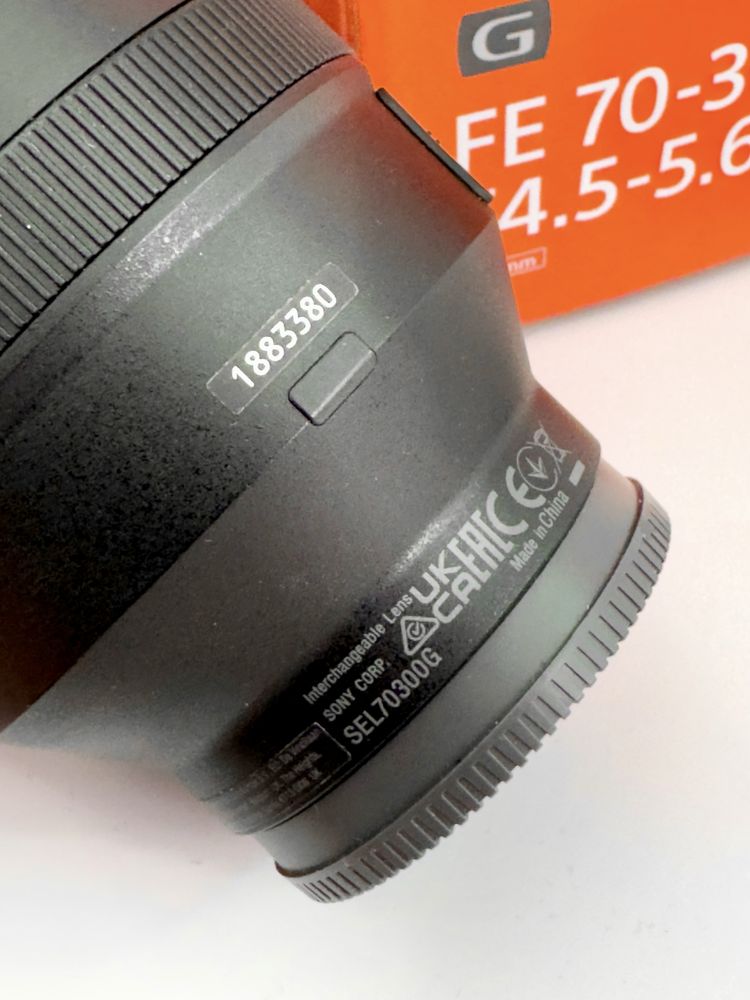 Obiektyw Sony FE 70-300/4.5-5.6 G OSS jak Nowy