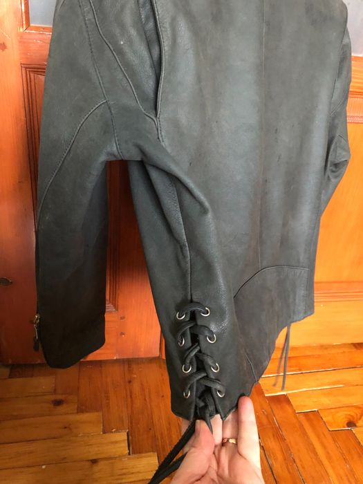 Куртка байкерська Косуха шкіряна 100% Натуральна шкіра Унісекс