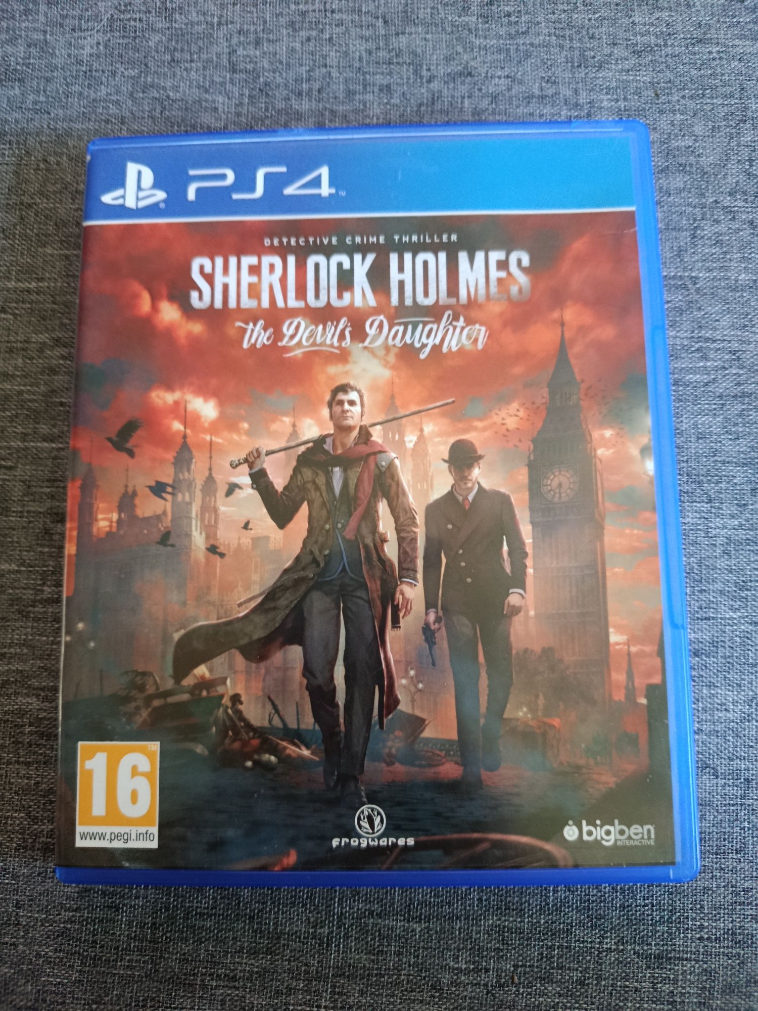 Sherlock Holmes PS4 wersja PL napisy