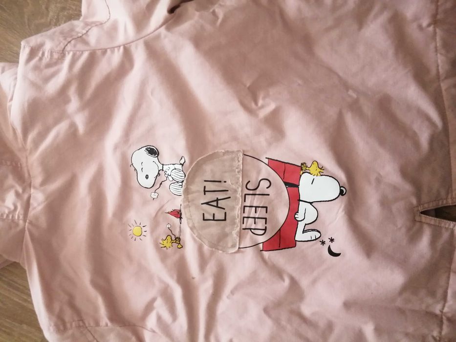 Casaco Rosa Snoopy 3/4 anos