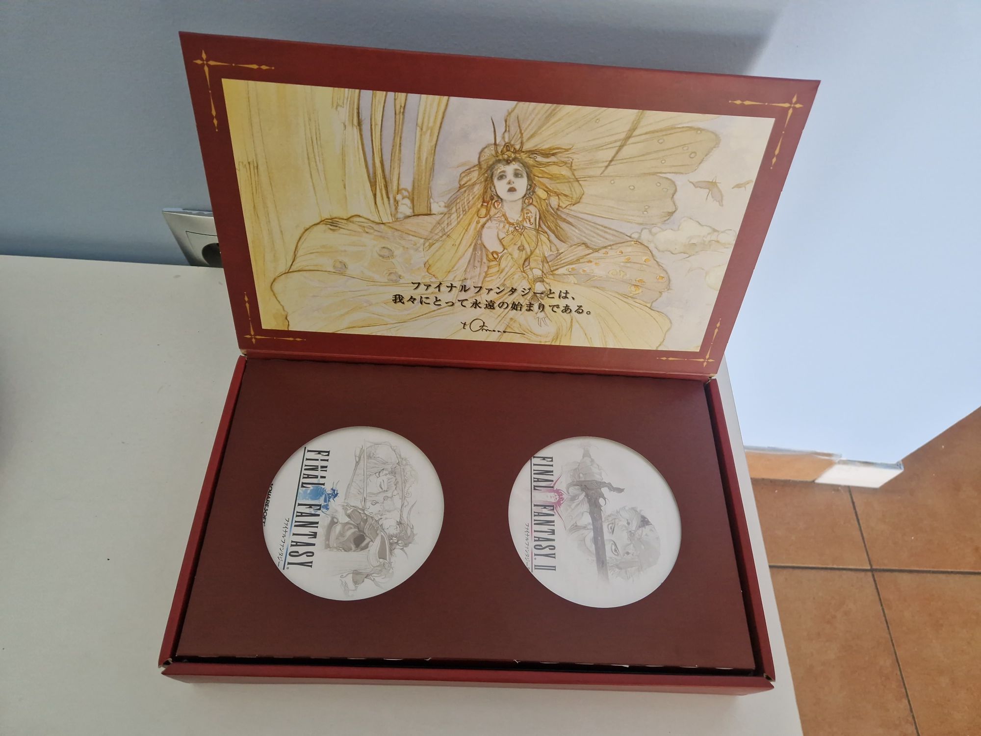 Final fantasy premium package limited edition 1 i 2 psx ps one ps1 jp