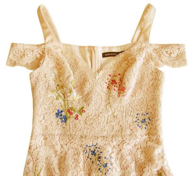 Karen Millen sukienka koktajlowa koronkowa midi rozmiar 36