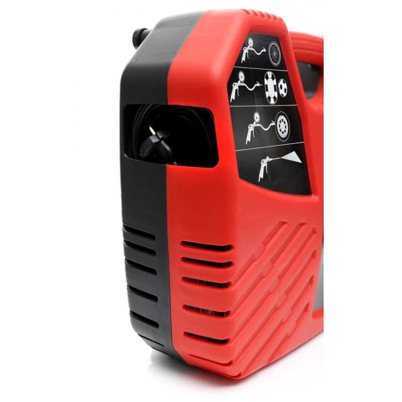 Kompresor bezolejowy 1100W, max 8bar, 180L / min