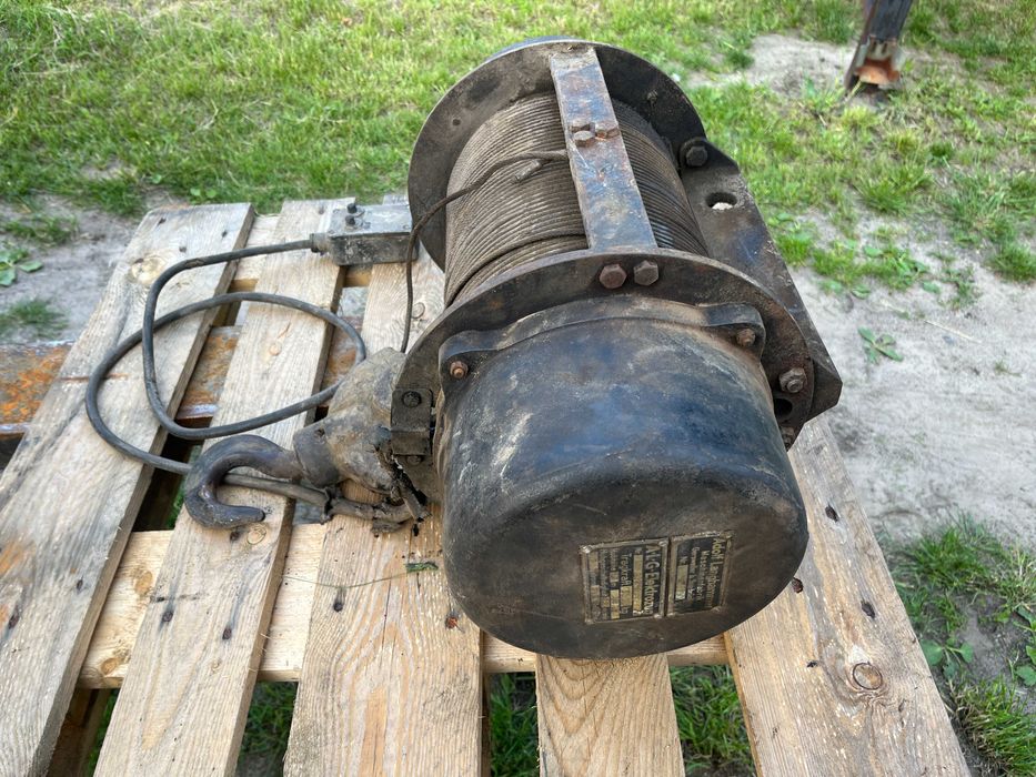 Wciągnik elektryczny A.L.G. Elektrozug – 550 kg / 5,5 m