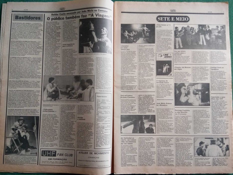 José Afonso	- - -		Se7e - nr. 194	- - - - -	Jornal