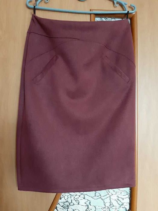 Спідниця замшева