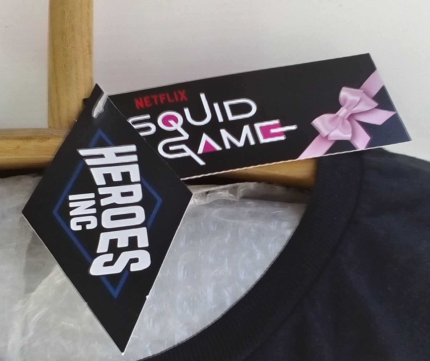 T-Shirt Squid Game Eliminated Nova Oficial Tamanho L