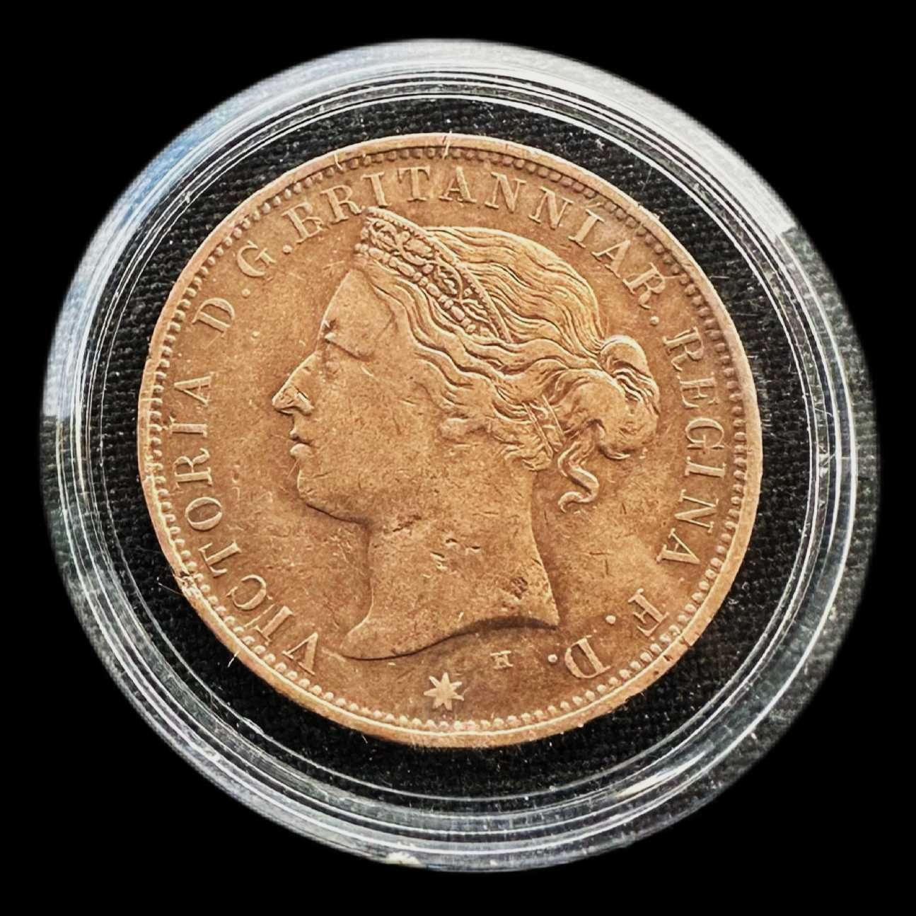 Moeda de 1/12 Shilling - 1877 - Jersey