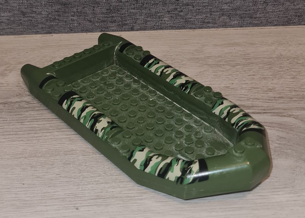 Figurki zestaw łódka wojskowa ponton bojowy Lego