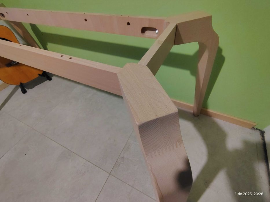 Nogi stołu biurka podstawa stelaż drewno