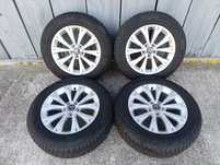 VW Tiguan II 215/65R17 alufelgi koła zimowe idealne 5x112 seat cupra