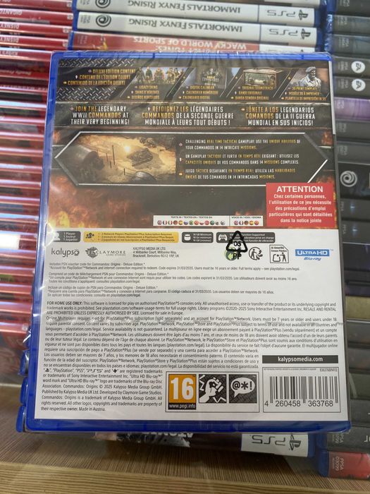 Commandos: Origins [PS5] Deluxe Edition, PL, NOWA