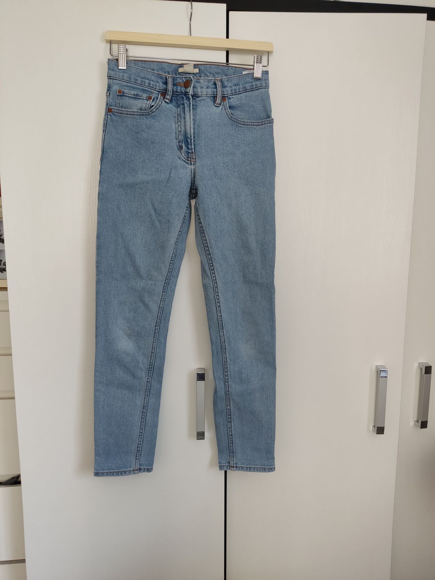 5 par spodnie jeansy XS 34 h&m Reserved Bershka house