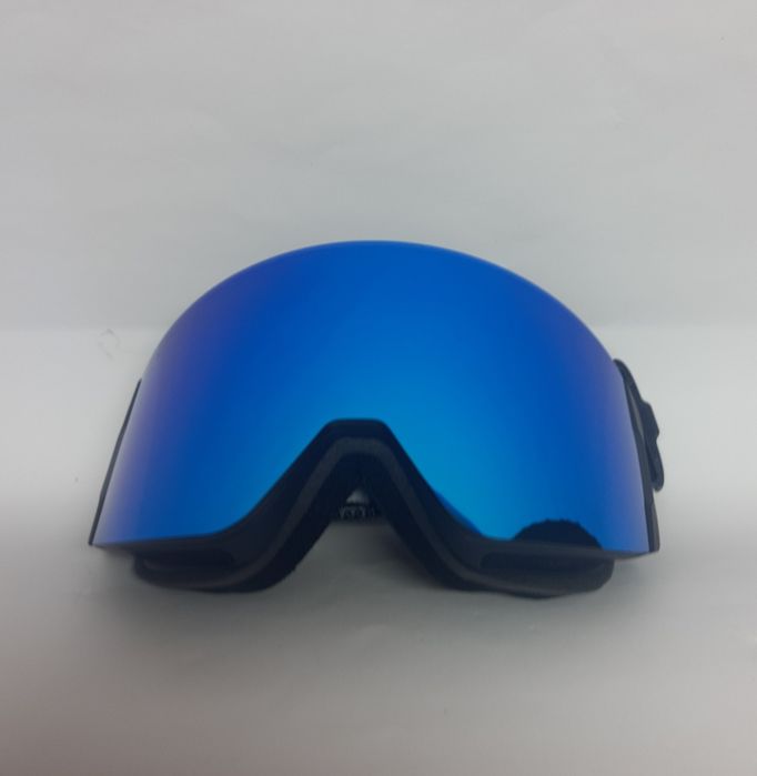 Gogle narciarskie niebieskie lustro