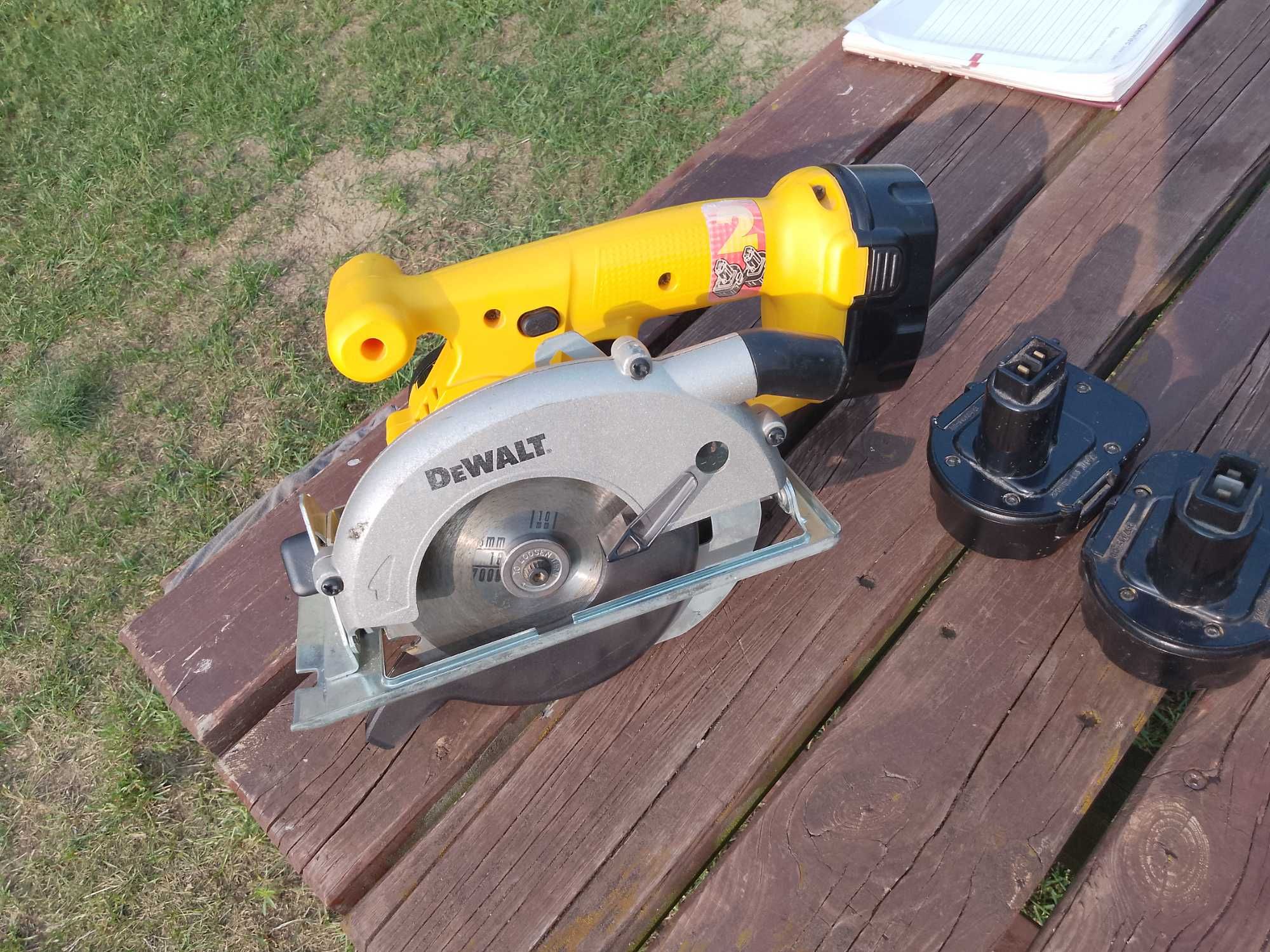 Piła tarczowa akumulatorowa DeWalt. 14,4V. Jak nowa!